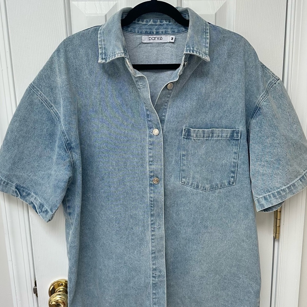 Parke Denim Short Sleeve Shirt